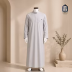 Premium Arabian Jubbah – Modern Islamic Thobe for Men